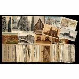 9x14cm Postcards of Hamburg Approx. 300 picture postcards, motifs of Hamburg, c. 1895-1930 (some