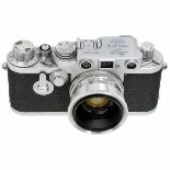 Leica IIIf with Jupiter-12 2,8/35, 1955 Leitz, Wetzlar. No. 790340, red-dial synchronization, self-