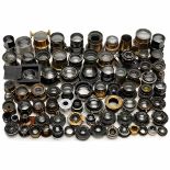 Large Lot of Lenses Approx. 78 lenses for photography, cinematography, projection et cetera.