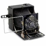 Early Linhof "Präzisions-Camera", 1925-30 Linhof, Munich. Plate size 6,5 x 9 cm, Laack Dialytar 6,