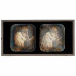 Stereo Daguerreotype ("The Thinker"), c. 1845 Presumably French. Size 3 ½ x 6 ¾ in. (9 x 17 cm),