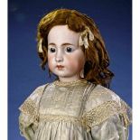 German Bisque "Bébé Triste" Doll for the French Market, c. 1890 Probably by Kestner, with pensive