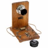 Demonstration Telephone by Leybold, c. 1915 Marked: "E. Leybold's Nachfolger, Köln" (E. Ley bold's