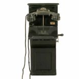 L.M. Ericsson Wall Telephone, 1936 Marked inside: "AC 140 – Schema A – K.T.V. 1936", 4-part