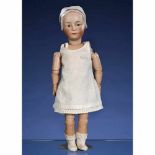 "Baby Stuart" Bisque Character Doll by Gebrüder Heubach, c. 1910 Impressed with sunrise