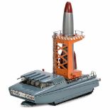 Moon Mobile Rocket Launcher, c. 1960 Japanese battery toy, manufactured by Bandai, exclusively for