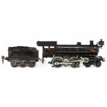 Märklin E 13040 Locomotive Gauge 0, c. 1937 Series 4/4, 3 axles tender, 20 V, manual switchover,