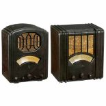 2 Saba Bakelite Radios, c. 1934 Schwer & Söhne GmbH, Villingen. 1) Model 330 WL, 4 valves, MW +