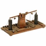 Large Physical Experimental Model, c. 1910 Electric rocker switch, 10 mercury switches, 10