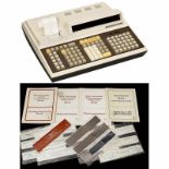 Texal Instruments SR-60A, 1977 Programmable desktop calculator, integrated circuits, TMC 0599 memory