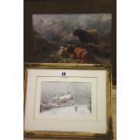 A group of assorted watercolours and other decorative pictures