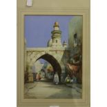 Cyril Hardy (19th Century)Arab Street scene WatercolourSigned lower left27cm x 19cm