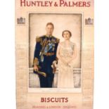 A Huntley & Palmers 1938 Calendar ‘Their Majesties King George VI & Queen Elizabeth’ from a camera