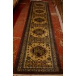A Shirvan rug 350 x 77cm