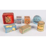 Huntley & Palmers Miniature ‘Ginger Nuts’ Sample Tin Circa 1930 small oblong tin with lid; Huntley &