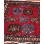 A Hamadan carpet 142 x 215cm