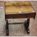 A 19th Century rosewood sofa table