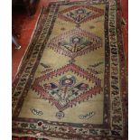 A Belouchi rug, Hamadan rug and Chinese mat