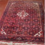 A Hamadan carpet 200 x 160cm