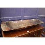 A 19th Century dug out trough 98cm wide