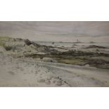 Barry Owen Jones (British, 20th century)'West Coast, Guernsey'WatercolourSigned lower right and