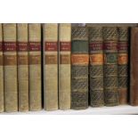 Eight volumes of Goethe Werke and Ten volumes of Schillers Fämmtliche Berte