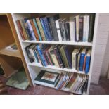 Four shelves of books ancient history, religion, art and calligraphy