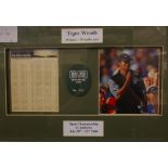 Tiger Woods Winner - 19-under par, Open Championship St. Andrews July 20th - 23rd 2000 with