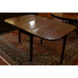 A 19th Century mahogany drop leaf table 131cm length