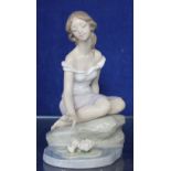 A Lladro Privilege Society porcelain figure modelled as 'Reflections of Helena', model no. 7706,