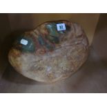 A large rough Jade boulder, 29cm high