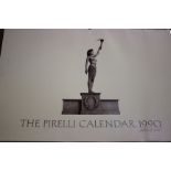 'The Pirelli Calendar 1990' signed by Laure Bogaert, unframed