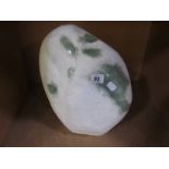 A large rough Jade boulder, 37cm high