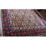 An Indian carpet 335 x 227cm