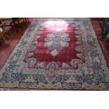 A Sarouk carpet 410 x 310cm