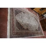 An Indian carpet 290 x 200cm