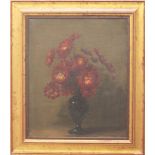A..Haywood Still life of flowers in a vase Oil on canvasSigned lower right59cm x 50cm