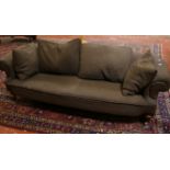 A Victorian chesterfield sofa 200cm length