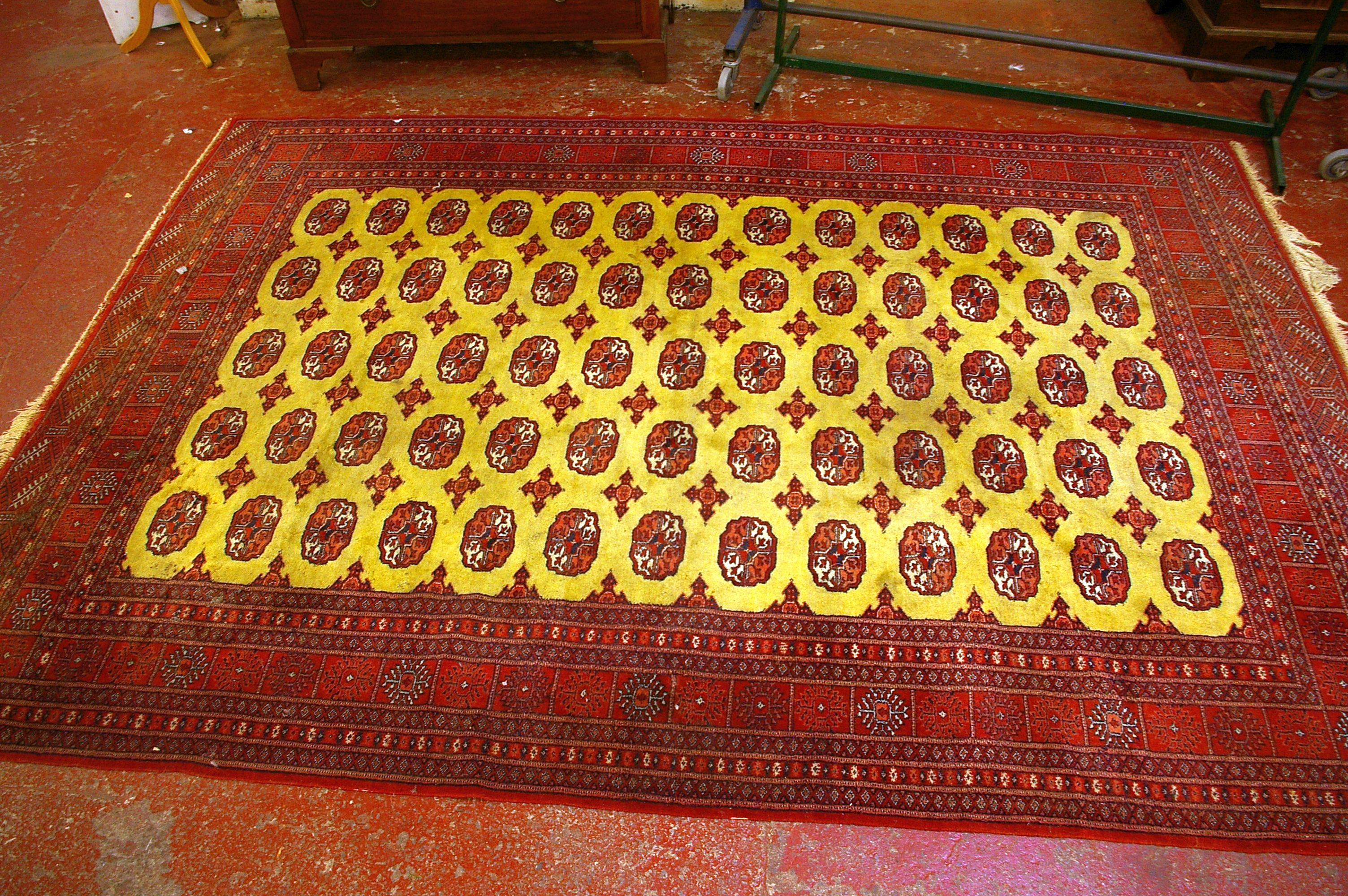 An Afghan carpet 300 x 205cm