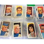 Bubble Gum Cards. Thunderbirds Barratt 1966, UFO Bassett 1970's, Joe 90 Primrose 1968, StingRay
