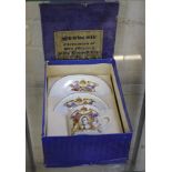 An Edward VIII boxed souvenir tea cup, saucer, plate and teapot