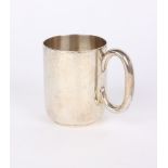 An early 20th Century mug, makers James Dixon & Sons Ltd, Sheffield 1929, 97.8g