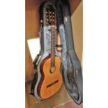 A classic Guitar (Besson) Aristone 3172, in case