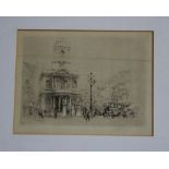 William Walcot (1874-1943)'St. Mary Le Strand'EtchingSigned in pencil to the margin15cm x 19.5cm