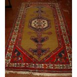 A Hamadan carpet 145 x 245cm