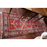 A Sarab carpet 215 x 92cm