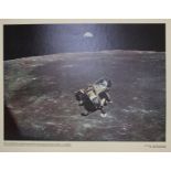 A series of twelve Apollo XI moon landing colour photographs National Aeronautics and Space