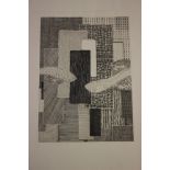 Roger Viellard CompositionEtching25 x 18cm, dated sub verso 1962