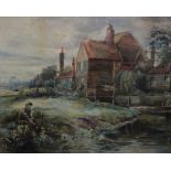 Marian Chase, R.I.Granny's CottageWatercolourSigned lower left31 x 46cmTogether with John Bon,