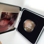 Steam Locomotive £2 silver coin proof boxed, year 2004